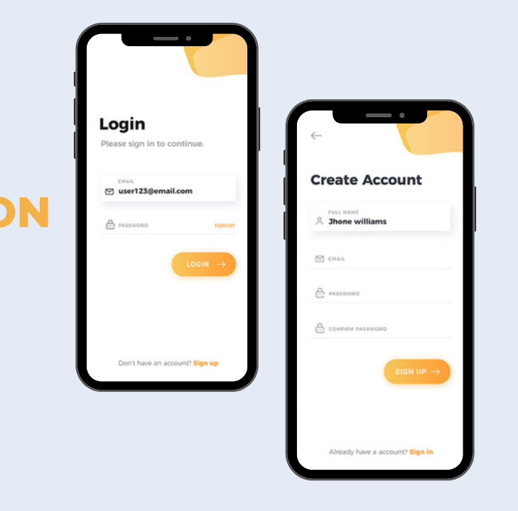 React Native Firebase Authentication – Email Password Login Signup