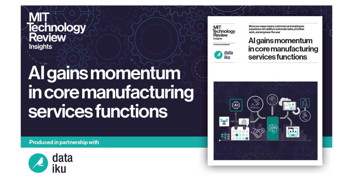 AI gains momentum in core manufacturing services functions – The TechLead