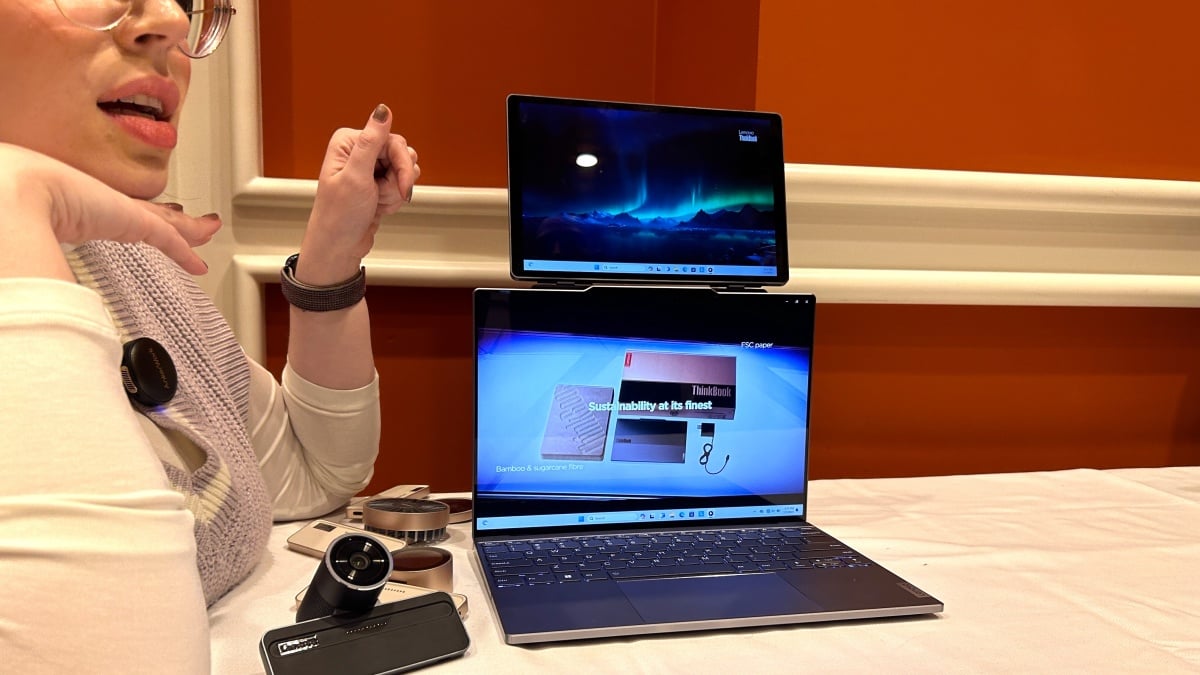CES 2024: This wacky Lenovo laptop lets you attach a tablet to the lid – The TechLead