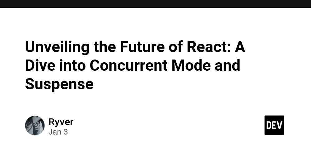 Unveiling the Future of React: A Dive into Concurrent Mode and Suspense – The TechLead