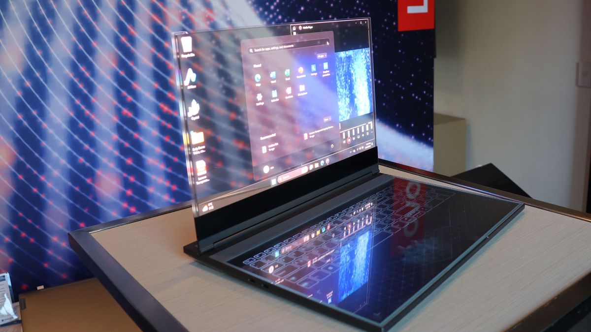 Lenovo’s Project Crystal transparent laptop may be the coolest computer you’ll hardly see this year – The TechLead