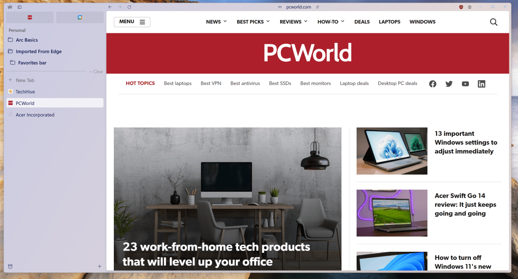 Arc’s new browser for Windows is too twee for me – The TechLead