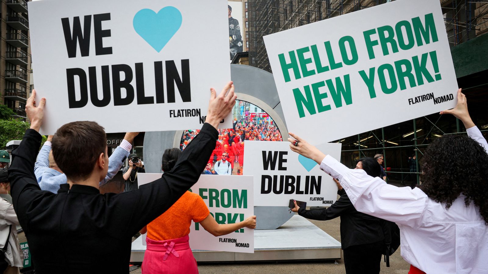 Portal connecting Dublin and New York ‘reawakens’ under new restrictions after ‘inappropriate behaviour’ | World News – The TechLead