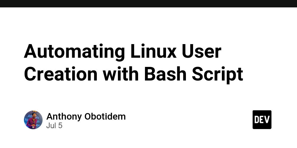 Automating Linux User Creation with Bash Script – The TechLead